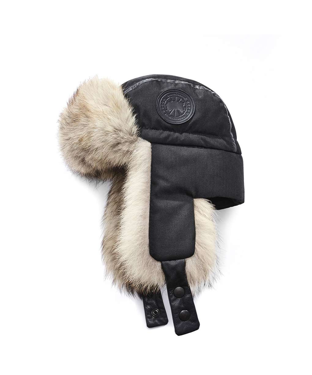 BLACK LABEL AVIATOR HAT(2621000023-3060)｜Hats｜アクセサリー｜メンズ｜カナダグース (CANADA GOOSE) 日本公式サイト