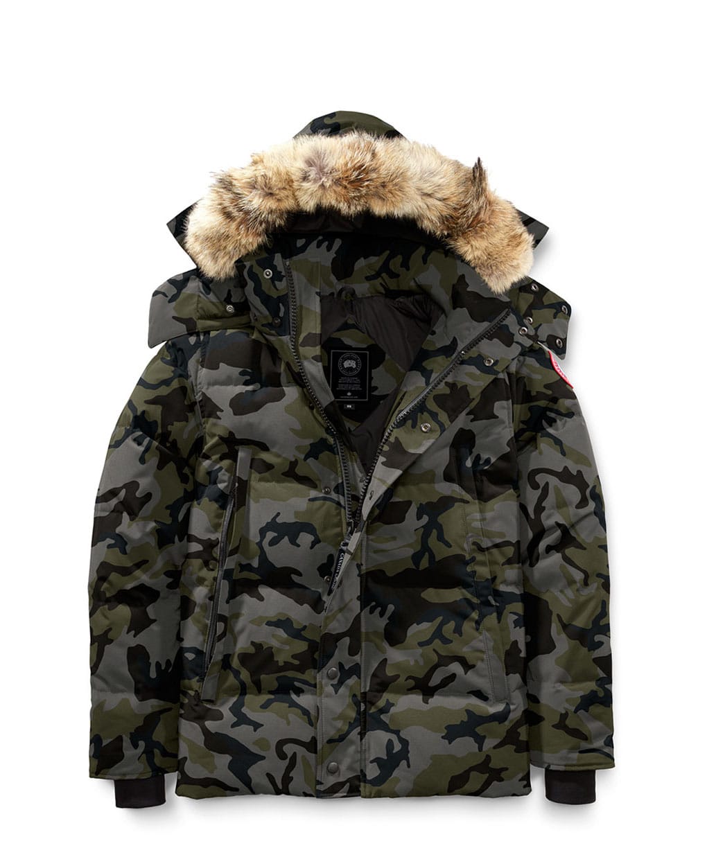 WYNDHAM PARKA FUSION FIT- PRINT(3808MAP)｜カモフラージュ｜ショップ｜メンズ｜カナダグース (CANADA GOOSE) 日本公式サイト