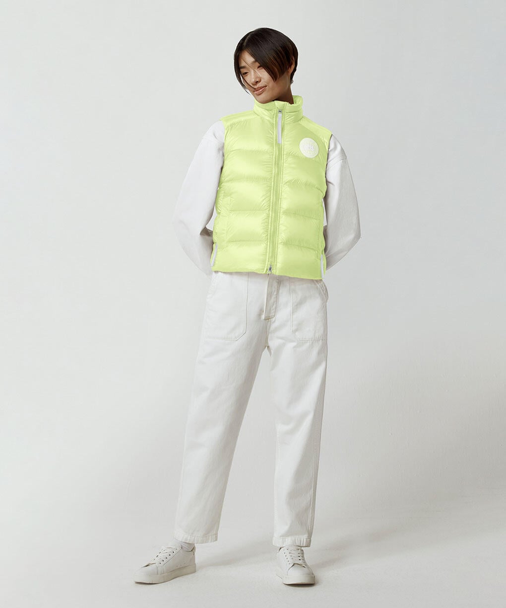 CYPRESS VEST ARCTIC FLORAL CAPSULE(2237L1)｜LIVE IN THE OPEN｜COLLABORATIONS｜カナダグース (CANADA GOOSE) 日本公式サイト