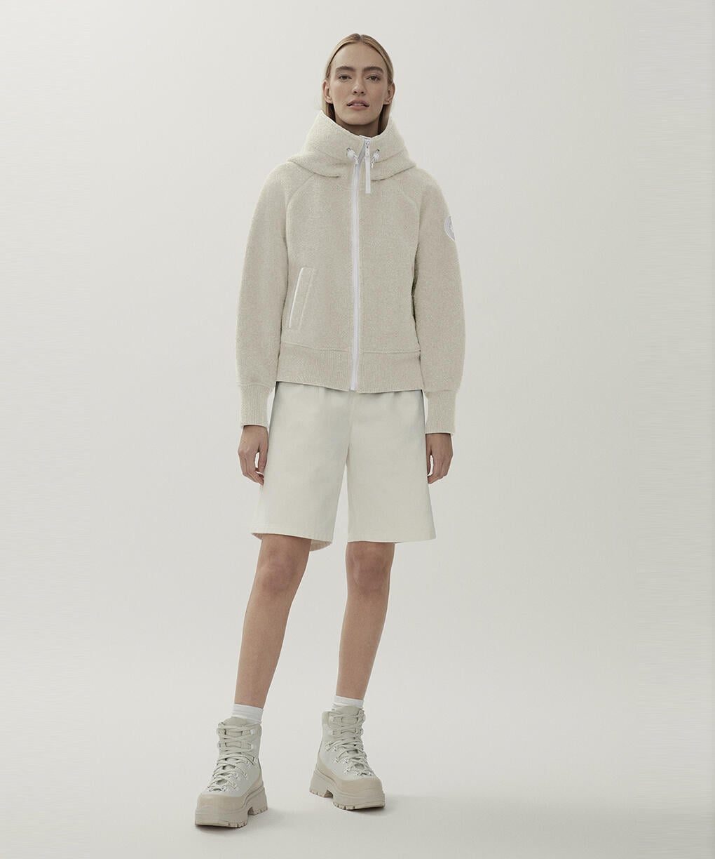 Chilliwack Fleece Bomber HUMANATURE(7102W1)｜Sustainable Styles｜COLLABORATIONS｜カナダグース (CANADA GOOSE) 日本公式サイト