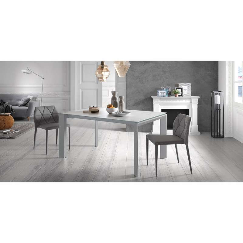 OPAL Sofa 3 seaters wooden legs, fabric light grey | 商品カテゴリー,ソファ | LaForma Japan