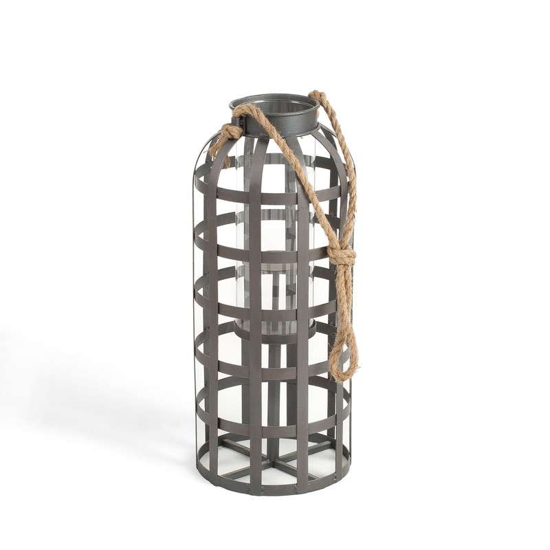 SONVE Candle holder 58 cm metal grey | 商品カテゴリー,デコレーション雑貨,アクセサリー | LaForma Japan