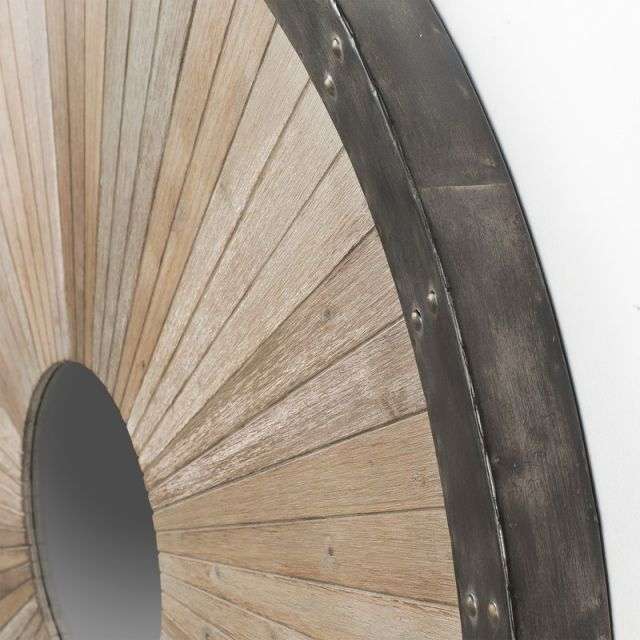 ROKO Mirror fir wood natural