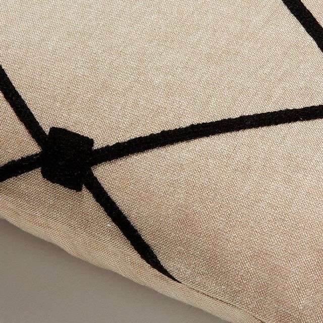 MELROSE Cushion 30x50 Cotton black