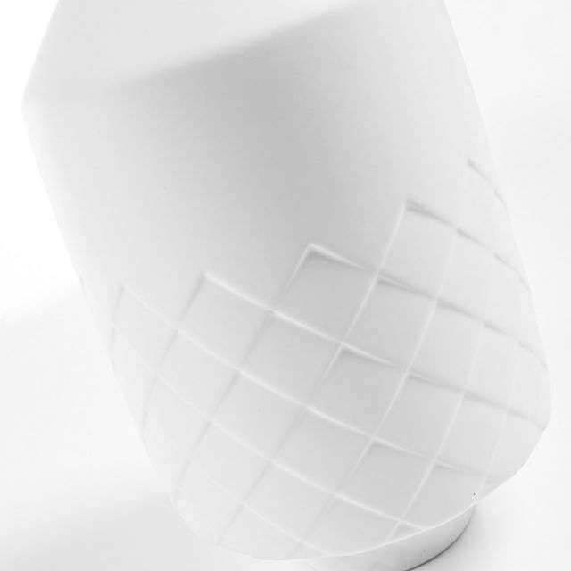 JACCO Vase 39 cm ceramic white