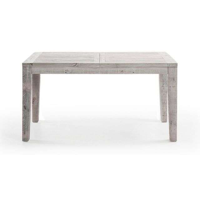 WOODY Table 160(220)x90 pine wood white wash