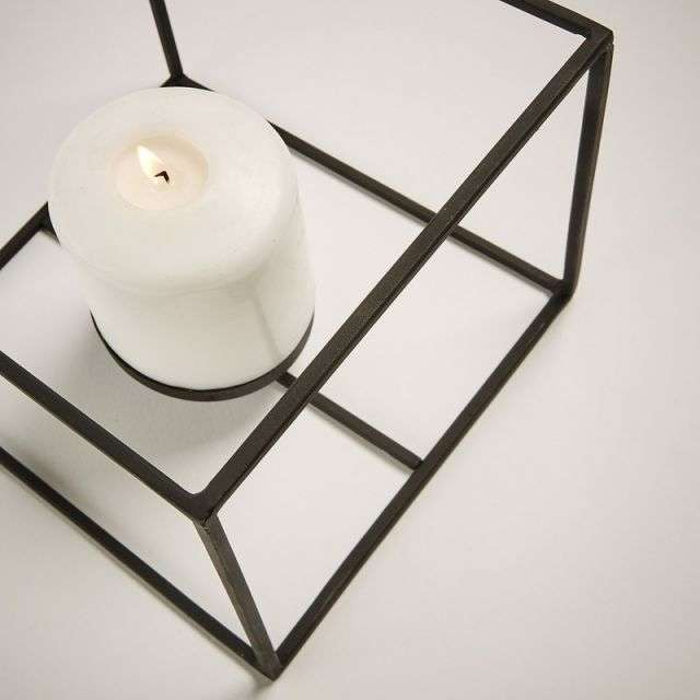 DELIGHT Candelholder metal black