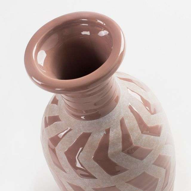 ARCO Vase ceramic pink
