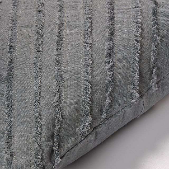 DELIA Cushion cover 45x45 fabric grey