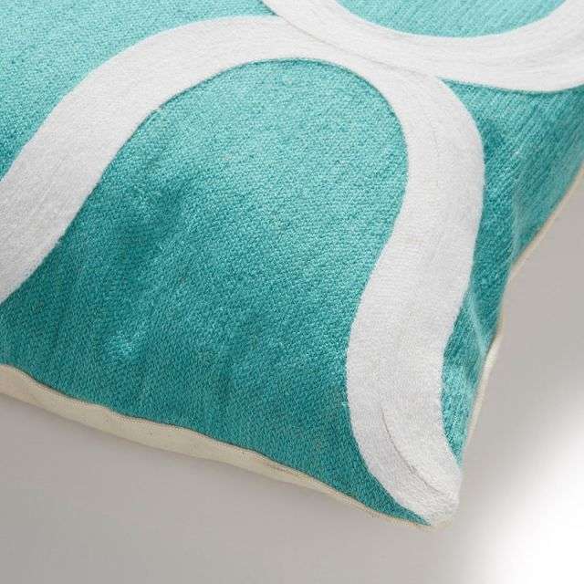 WOON Cushion 45x45 acqua