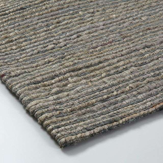 LUCKA Carpet 130x190 jute light grey