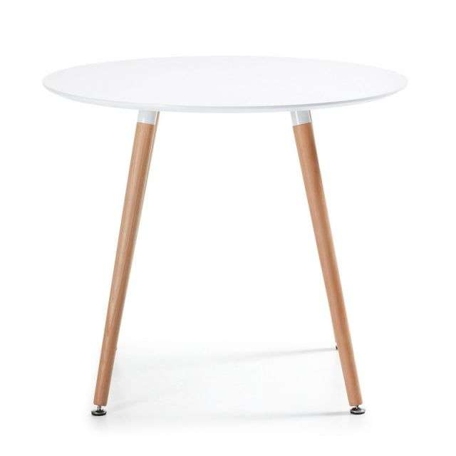 DAW Table 100×73 white Lacquered