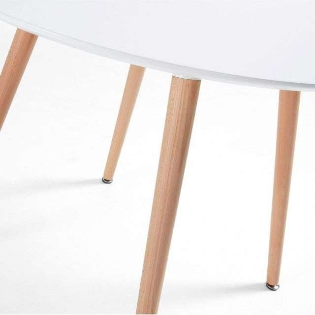 DAW Table 100×73 white Lacquered