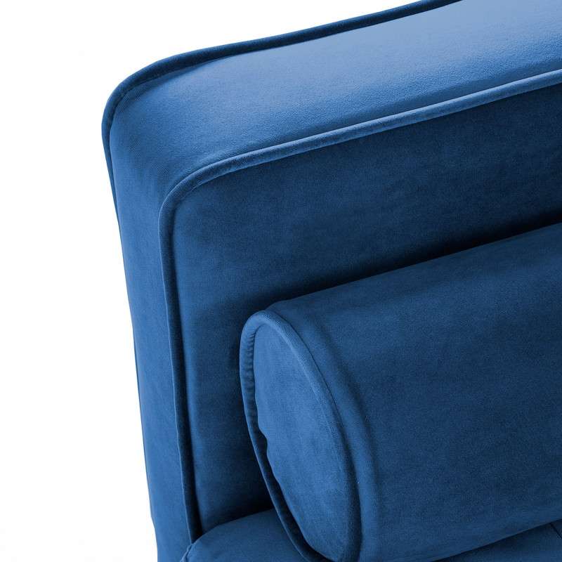 BOGART Sofa 2 seaters beech wood velvet dark blue | 商品カテゴリー,ソファ | LaForma Japan