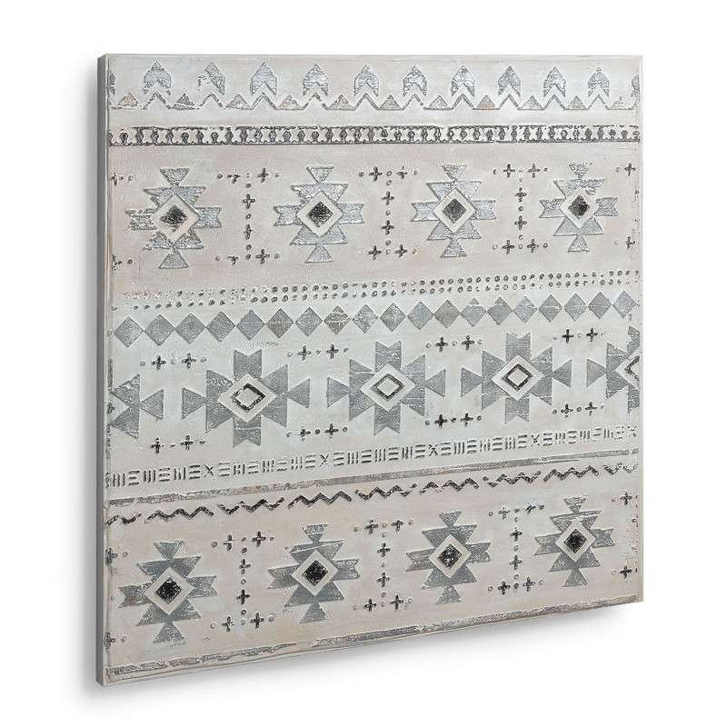 DAREEN Picture 80x80 hand painted on canvas | 商品カテゴリー,デコレーション雑貨,アート | LaForma Japan