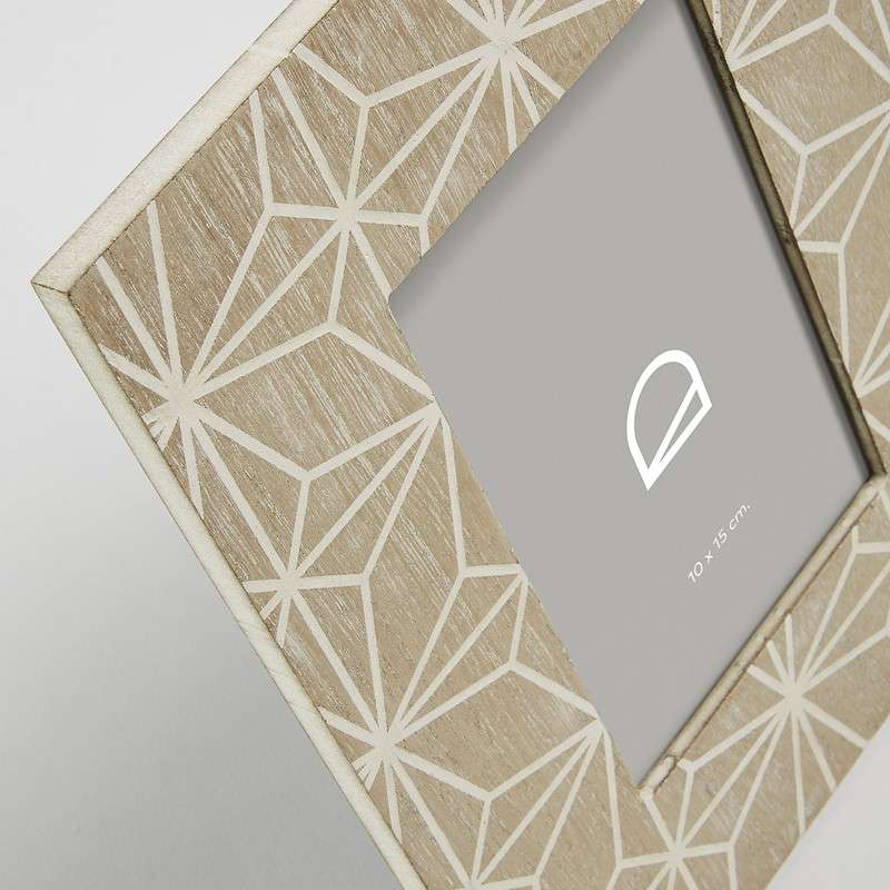 ADICT Photo frame 10x15 wood natural white | 商品カテゴリー,デコレーション雑貨 | LaForma Japan