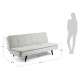ABELLIA Sofa bed 180 fabric light grey | 商品カテゴリー,ソファ | LaForma Japan