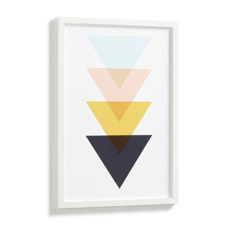 BANKS Picture 43x63 frame wood  white | 商品カテゴリー,デコレーション雑貨,アート | LaForma Japan