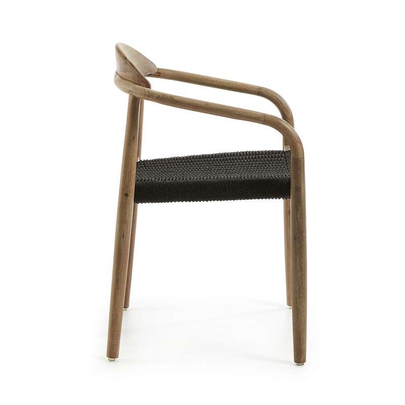 GLYNIS Armchair eucalyptus natural rope dark grey【4脚セット】 | 商品カテゴリー,アウトドア | LaForma Japan