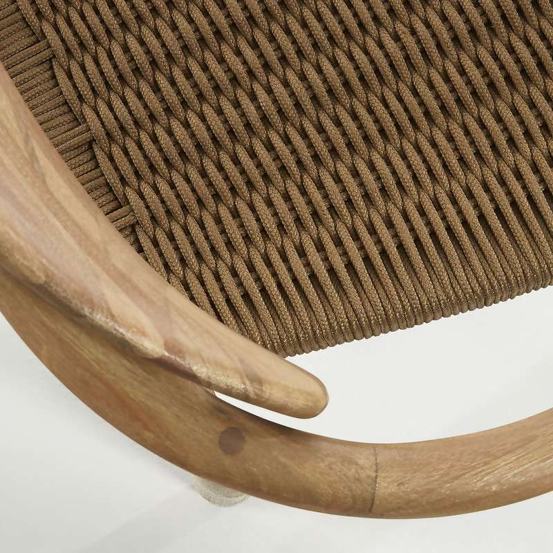 GLYNIS Armchair eucalyptus natural rope beige【4脚セット】 | 商品カテゴリー,アウトドア | LaForma Japan