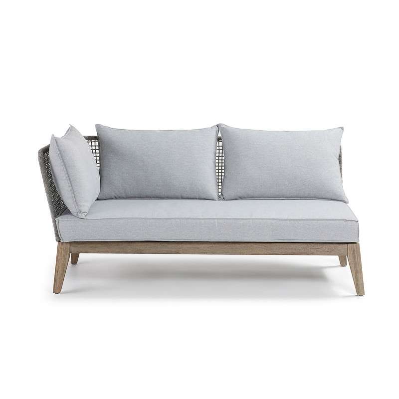 RELAX Sofa 2 seats acacia grey wash rope dark grey | 商品カテゴリー,ソファ | LaForma Japan