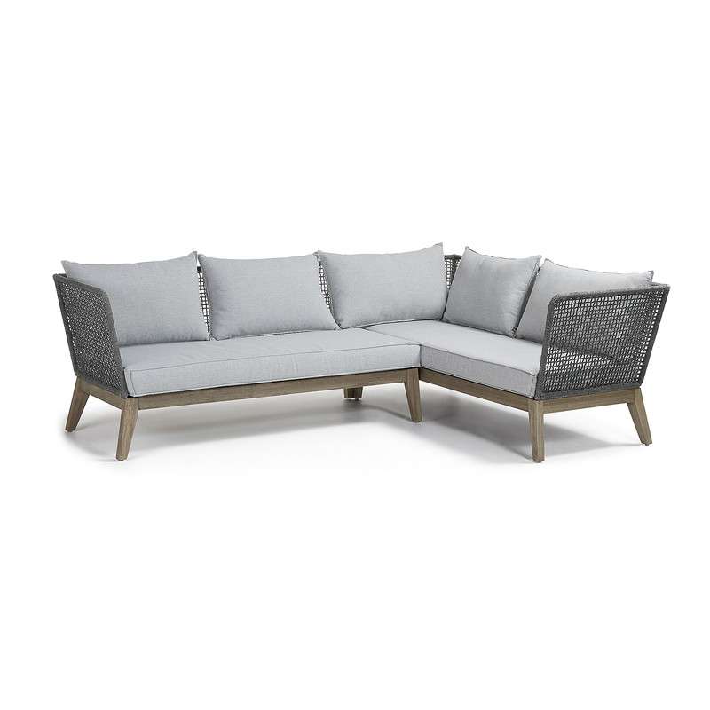RELAX Sofa 3 seats acacia grey wash rope dark grey | 商品カテゴリー,ソファ | LaForma Japan