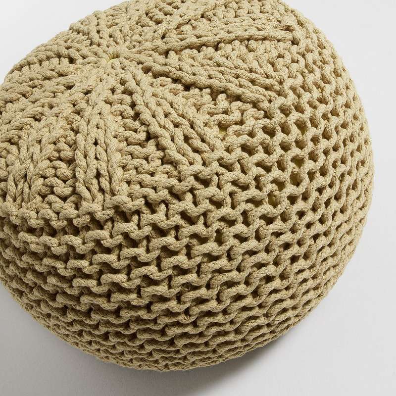 SHORE Pouf Cotton Mustard | 商品カテゴリー,チェア | LaForma Japan