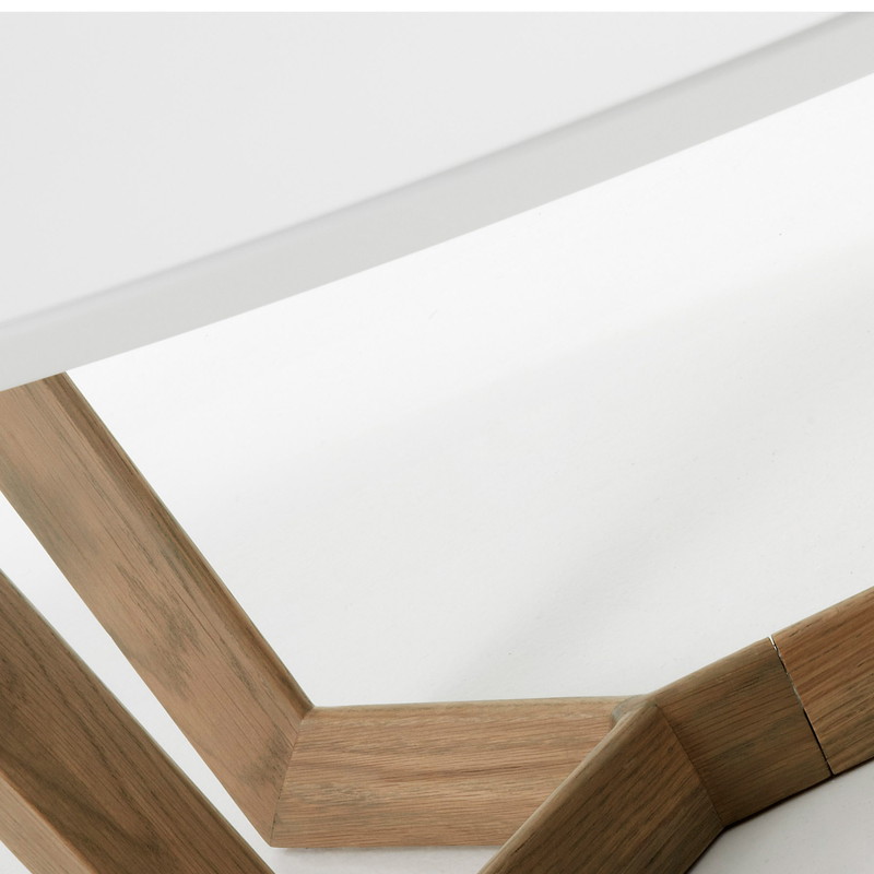SURF Coffee Table grey Oak Lacquered Matt  white | 商品カテゴリー,テーブル | LaForma Japan