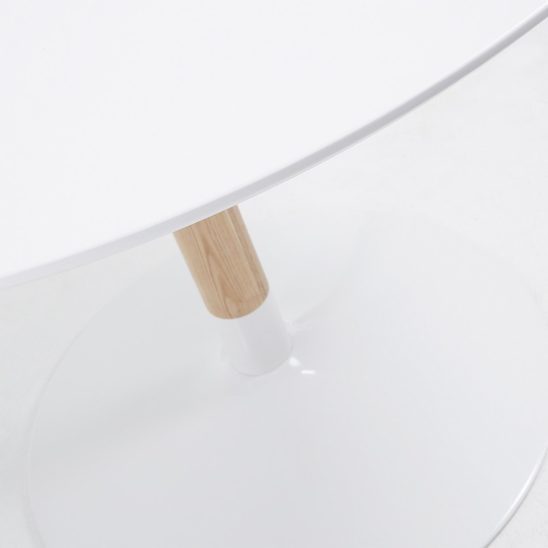 TIC Table Φ110 ash wood lacquered matt white | 商品カテゴリー,テーブル | LaForma Japan