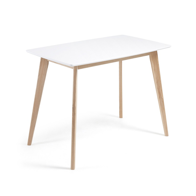 UNIT Table 120x75 ash wood, lacquered matt white | 商品カテゴリー,テーブル | LaForma Japan