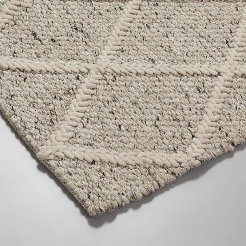 ARA Carpet wool 160x230 light grey | 商品カテゴリー,Home Textile | LaForma Japan