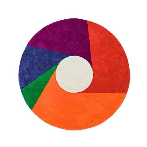 METROCS（メトロクス）「マックス・ビル ラグ color wheel（カラーホイール）」1600[996MX1103160]|ラグ/お手入れ用品|家具|yamagiwa Online Store
