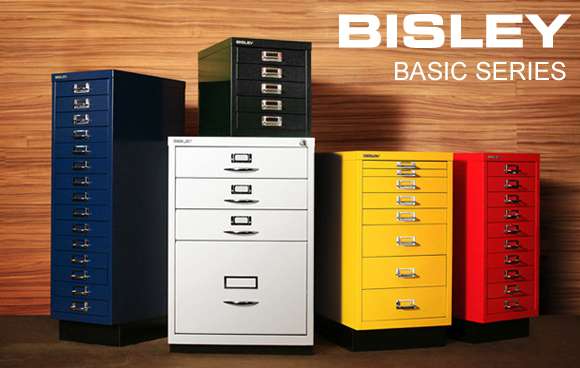 BISLEY（ビスレー）「BASIC（ベーシック）BA SERIES」 A3サイズ BA3/10 ブラック【取寄品】[996BA3/10BK]|収納家具|家具|yamagiwa Online Store