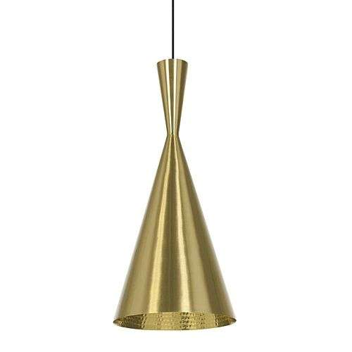 TOM DIXON（トム・ディクソン）「BEAT TALL（ビート トール）」ゴールド（ランプ別売）[771BLS03B]|ペンダント（ヤマギワ・他）|照明器具|yamagiwa Online Store