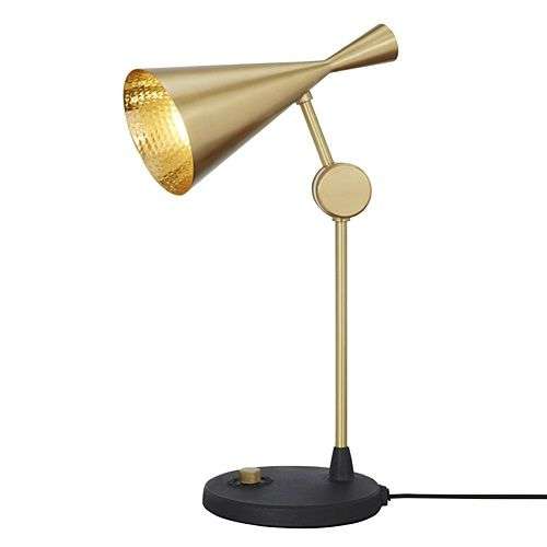 TOM DIXON（トム・ディクソン）「BEAT TABLE LIGHT（ビート テーブルライト）」ゴールド[771BLT01BEU]|テーブルスタンド|照明器具|yamagiwa Online Store