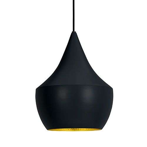 TOM DIXON（トム・ディクソン）「BEAT FAT（ビート ファット）」ブラック（ランプ別売）[771BLS02]|ペンダント（ヤマギワ・他）|照明器具|yamagiwa Online Store