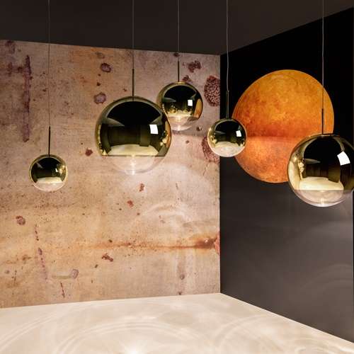 TOM DIXON（トム・ディクソン)「MIRROR BALL PENDANT 50（ミラーボール)」ゴールド【ランプ別】【専用ランプ】[771MBB50G]|ペンダント（ヤマギワ・他）|照明器具|yamagiwa Online Store