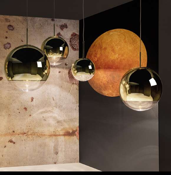 TOM DIXON（トム・ディクソン)「MIRROR BALL PENDANT 50（ミラーボール)」ゴールド【ランプ別】【専用ランプ】[771MBB50G]|ペンダント（ヤマギワ・他）|照明器具|yamagiwa Online Store