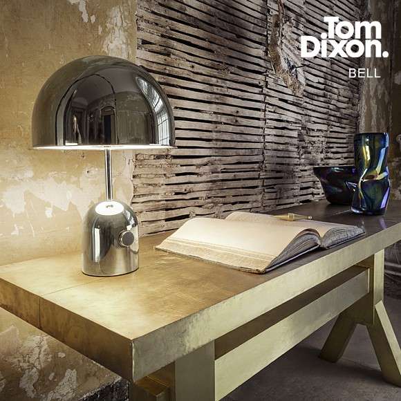 TOM DIXON（トム・ディクソン)「BELL TABLE（ベル)」クローム【ランプ別】[771BET01CH]|テーブルスタンド|照明器具|yamagiwa Online Store