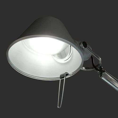 Artemide(アルテミデ)「TOLOMEO MIDI TAVOLO LED」シルバー[618S2753S]