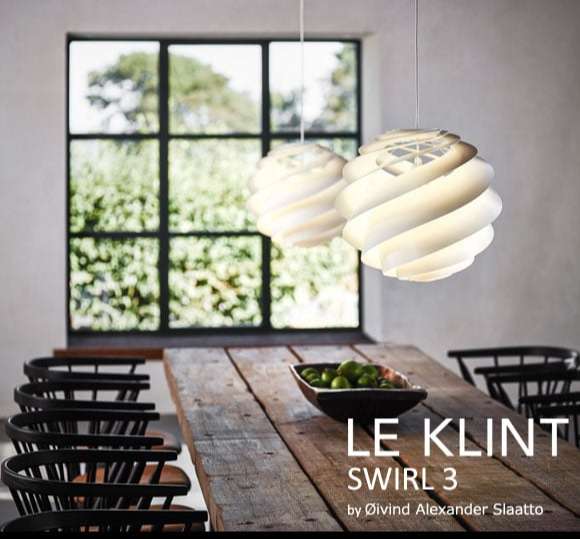 【コードカット無料】LE KLINT(レ・クリント)「SWIRL 3L」ホワイト【受注品】(ランプ別)[956KP1313L] | ペンダント（北欧系） | 照明器具の通販「ヤマギワオンラインストア」