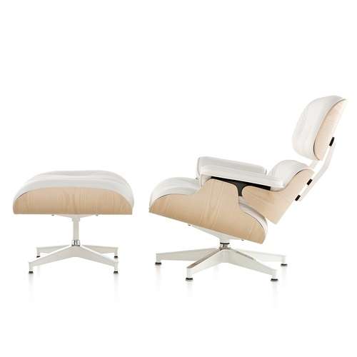 HermanMiller（ハーマンミラー）「Eames Lounge Chair & Ottoman」ホワイトアッシュ【取寄品】[267ES67071RE1R01] | チェア（イームズ・他） | 家具の通販「ヤマギワオンラインストア」