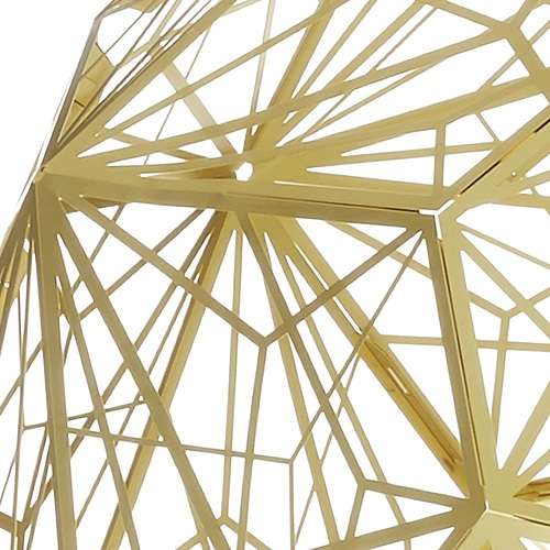 TOM DIXON（トム・ディクソン）「ETCH WEB（エッチウェブ）」ブラス（ランプ別売）[771ETW01B] | TOM DIXON | ペンダントライトの通販「ヤマギワオンラインストア」
