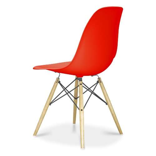 HermanMiller（ハーマンミラー）「Eames Shell Chair / Side Chair（DSW）」レッド【取寄品】[267DSWBKZ5ZE] | チェア（イームズ・他） | 家具の通販「ヤマギワオンラインストア」