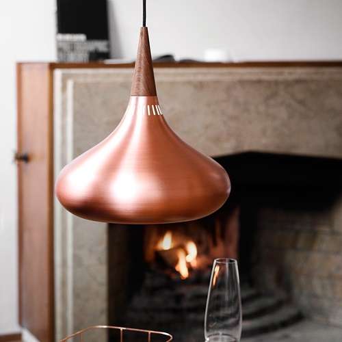 Fritz Hansen(フリッツ・ハンセン)「ORIENT COPPER P2（オリエント)」コッパー(ランプ別)(ライトイヤーズ) | 北欧 | ペンダントライトの通販「ヤマギワオンラインストア」