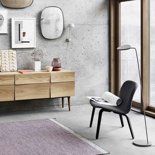MUUTO（ムート）VISU LOUNGE CHAIR Steelcut Trio515/オーク | ダイニングチェア | チェアの通販「ヤマギワオンラインストア」