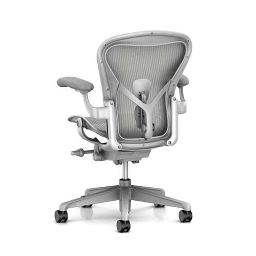 Herman Miller（ハーマンミラー）「アーロンチェア リマスタード」ミネラルフレーム ダークミネラルベース Bサイズ | オフィスチェア | チェアの通販「ヤマギワオンラインストア」