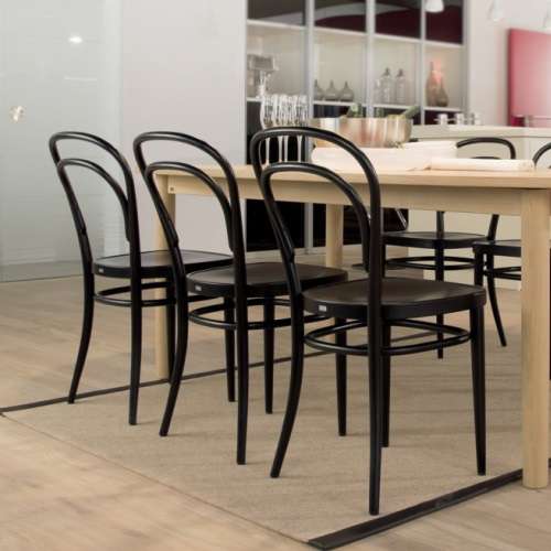 THONET チェア no.214 ブラック | ダイニングチェア | チェアの通販「ヤマギワオンラインストア」