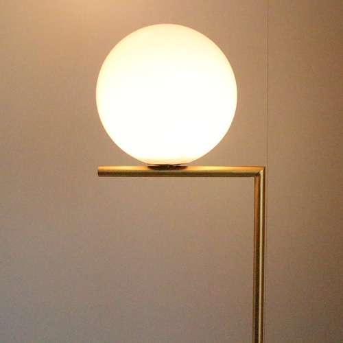 【予約注文】FLOS（フロス）「IC LIGHTS F1」ゴールド[756ICLIGHTS/F1/GLD] | フロアスタンド | 照明器具の通販「ヤマギワオンラインストア」