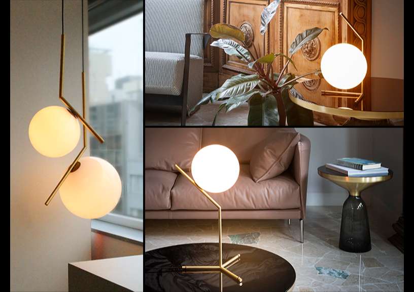 【予約注文】FLOS（フロス）「IC LIGHTS F1」ゴールド[756ICLIGHTS/F1/GLD] | フロアスタンド | 照明器具の通販「ヤマギワオンラインストア」